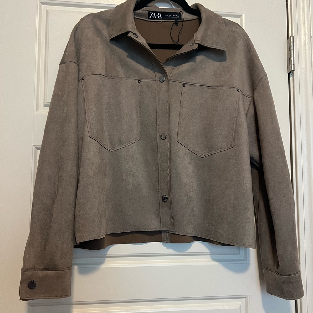NWOT Zara Women's Brown Jacket